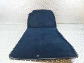 W201 Baby Benz front left floor carpet blue used OEM