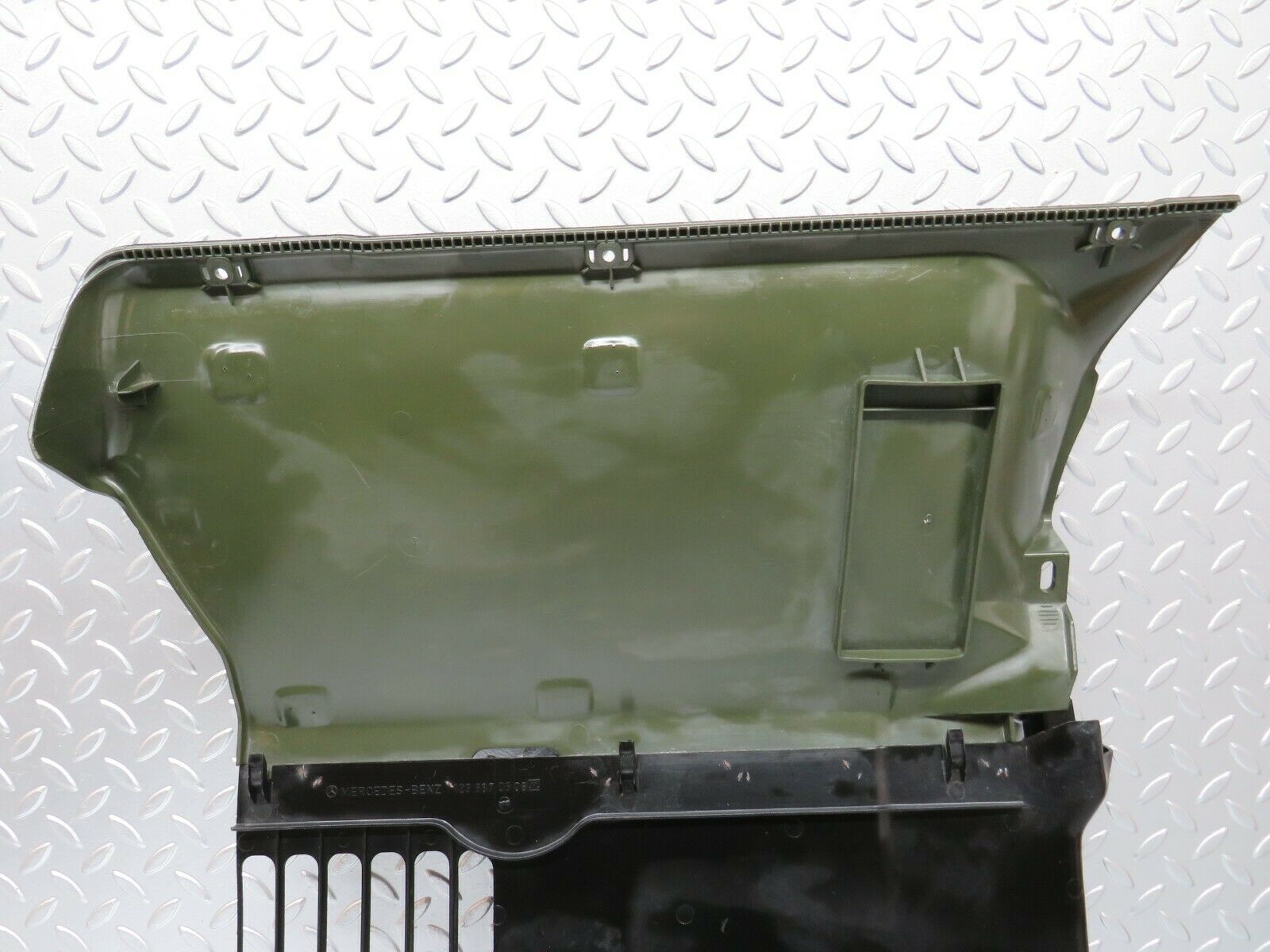 23709 Mercedes-Benz W123 Under Dash Panel Right Side LHD Green 1236870608