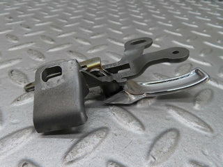 W116 rear left interior chrome door handle used OEM