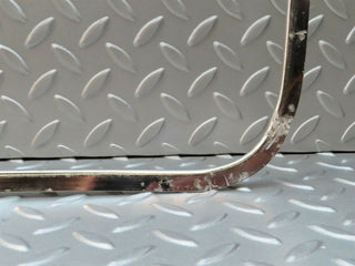 W105 Ponton rear left door chrome trim used OEM
