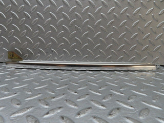 W123 rear right door chrome window channel used OEM
