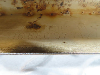 14313 Mercedes-Benz W116 350SE Rear Left Upper Bumper Chrome 1168800771