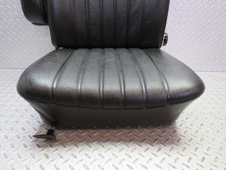 W108 front left seat black used OEM