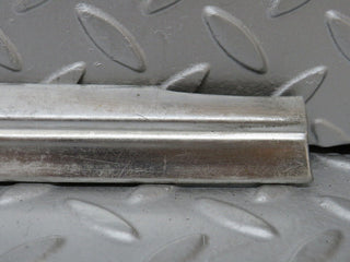 W108 front left door chrome moulding trim used OEM
