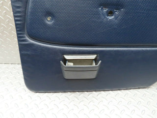 W123 rear right door card blue used OEM