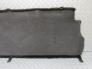 W126 fuel tank cover plate carpet grey used OEM