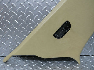 23963 Mercedes-Benz W123 280E C Pillar Cover Panel Left Side Beige 1236900325
