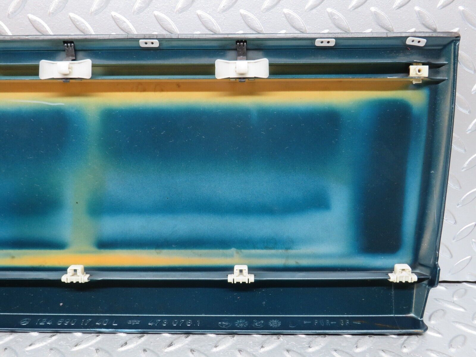 27644 Mercedes-Benz S124 300TE Wagon Rear Left Door Lower Moulding 1246901740