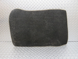 W124 Wagon front left passenger carpet mat grey used OEM