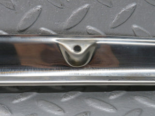 R129 SL folding top chrome top cover trim left used OEM