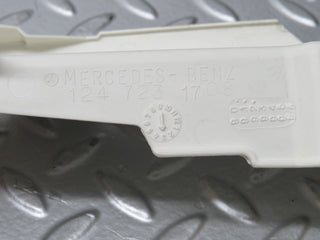 W124 front door lock cover pair used OEM