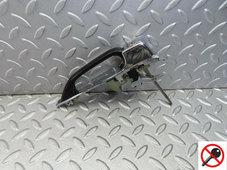 W123 exterior chrome door handle front right used OEM