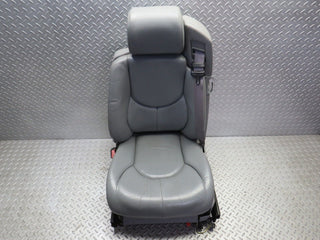 R129 SL electric front left passenger seat leather grey used OEM
