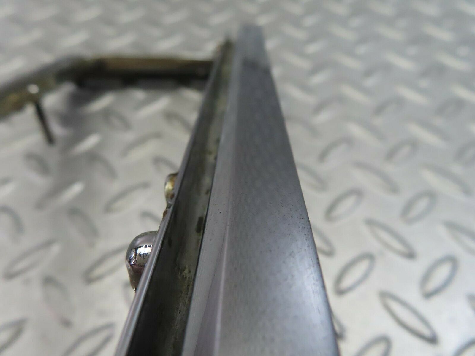 8482 Mercedes-Benz W115 Tail Light Chrome Frame Right Side