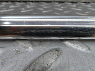 W123 rear right door chrome moulding trim used OEM