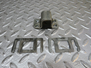 W123 left door lock latch used OEM