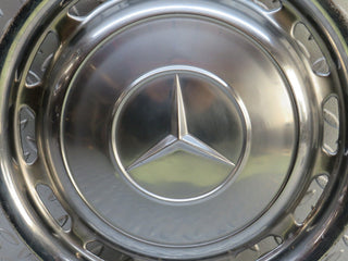 W123 Wagon wheel trim hub cap 14 used OEM