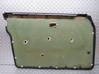 W123 front right door card black used OEM