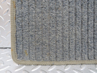 W124 Wagon rear right floor carpet mat grey used OEM