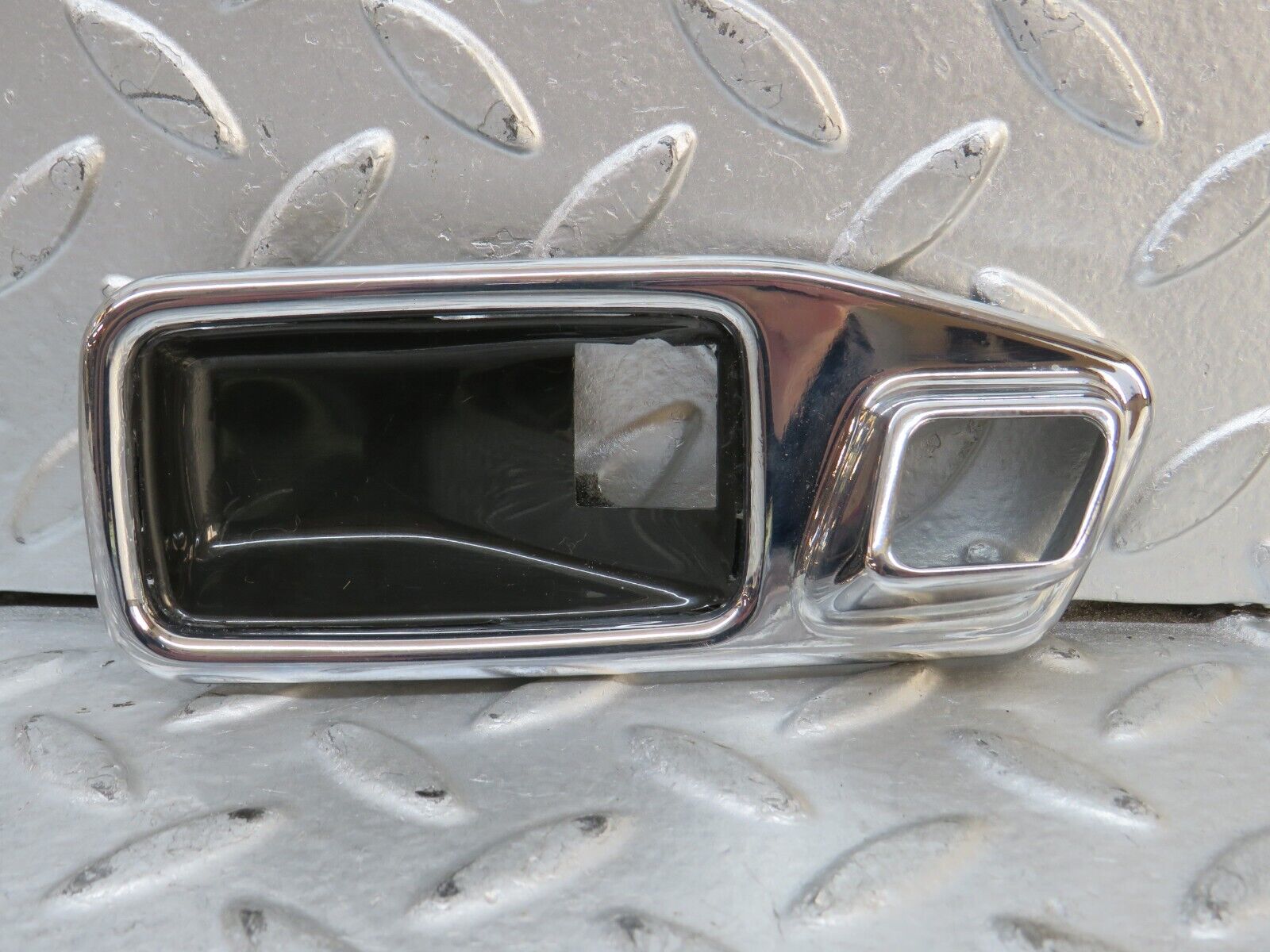 28810 Mercedes-Benz W123 230E Chrome Frame For Door Opener  Left 1167660111
