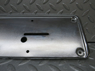 W109 rear number plate holder chrome used OEM