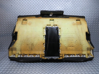 W124 Cabriolet rear seat leather black used OEM