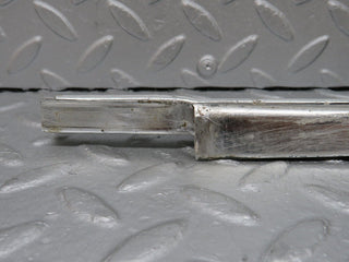 W108 rear right door chrome window channel used OEM