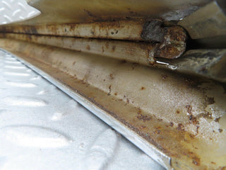 14313 Mercedes-Benz W116 350SE Rear Left Upper Bumper Chrome 1168800771