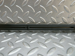 W123 front left fender wing centre moulding trim used OEM