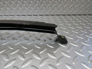 W140 rear left door window exterior trim used OEM