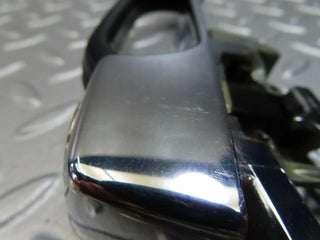W123 exterior chrome door handle front right used OEM