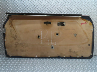 W123 Coupe front right door card blue used OEM