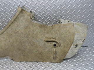 W124 Coupe centre console carpet left side beige used OEM