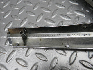 0695 Mercedes-Benz C107 350SLC Coupe Window Trim Chrome Right Side 1076980289