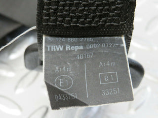 24378 Mercedes-Benz S124 220TE Seat Belt For Third Row Seat Set 1248602785