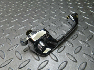 W115 chrome door handle rear left used OEM