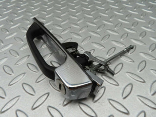 W123 exterior door handle front left used OEM