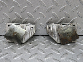 37818 Mercedes-Benz A124 320E Cabriolet Door Window Guide Bracket 2x 1247250132 1247250232