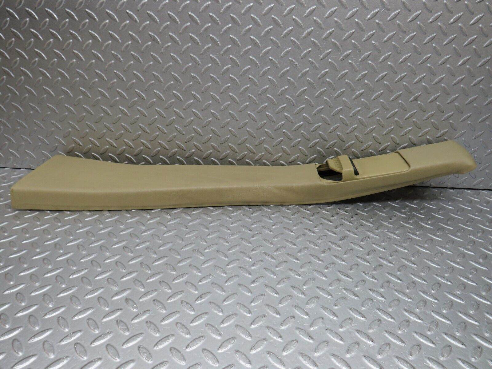 38711 Mercedes-Benz W201 190E 2.6L B Pillar Cover Left Beige 2016921789 2016920044