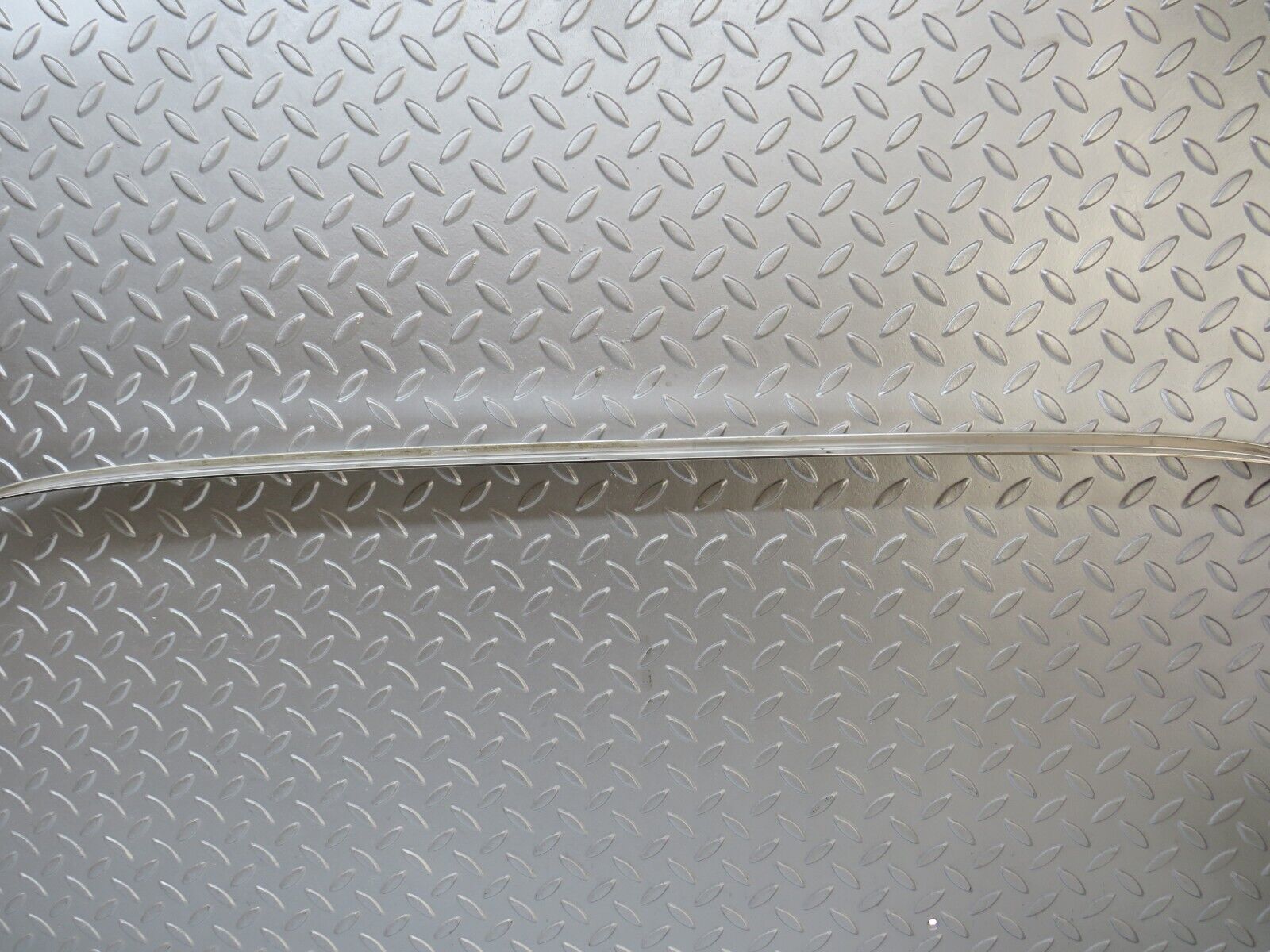 34457 Mercedes-Benz C126 380SEC Coupe Roof Chrome Trim Left Side