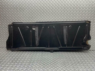 W116 fuel tank cover plate used OEM