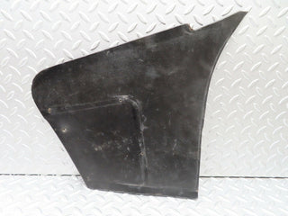 W111 front right kick panel black used OEM