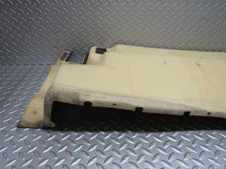 R129 SL fuel tank cover carpet beige used OEM