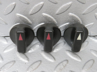W201 Baby Benz heater control knob set used OEM