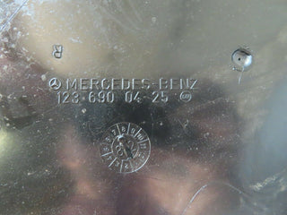 4341 Mercedes-Benz W123 230E C Pillar Cover Panel Right Side Blue 1236900425