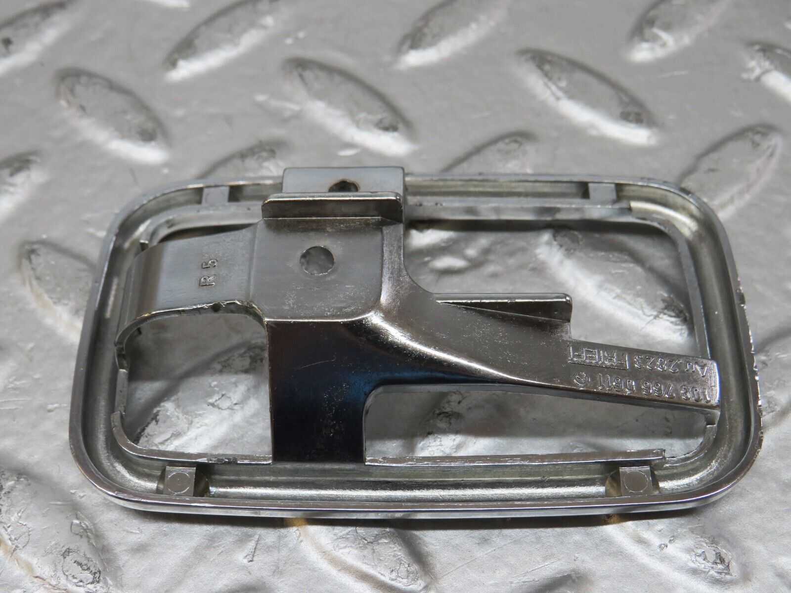 26796 Mercedes-Benz W123 240D Chrome Frame For Door Opener Right 1087660611