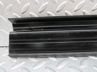 W123 front left door sill trim black used OEM