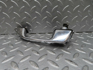 W108 chrome door handle front left used OEM