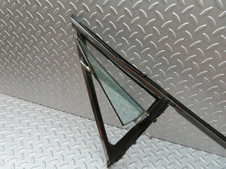 W114 front left quarter window glass used OEM