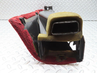 21497 Mercedes-Benz W126 300SE Under Dash Panel Left Burgundy Red 1268305144